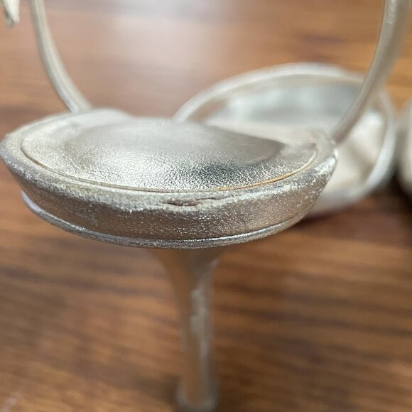 Jimmy Choo Gold Strappy Sandals, EU 40 - Picture 13 of 16